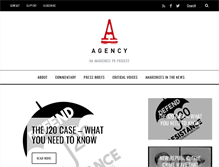 Tablet Screenshot of anarchistagency.com